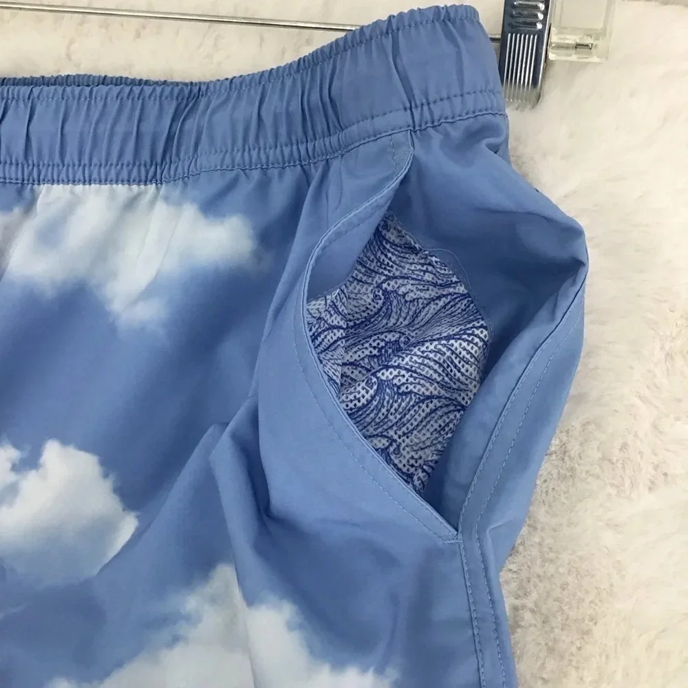 Peter Millar NWOT Men’s Rain showers Road To Riviera Beach Swim Trunks Size XL